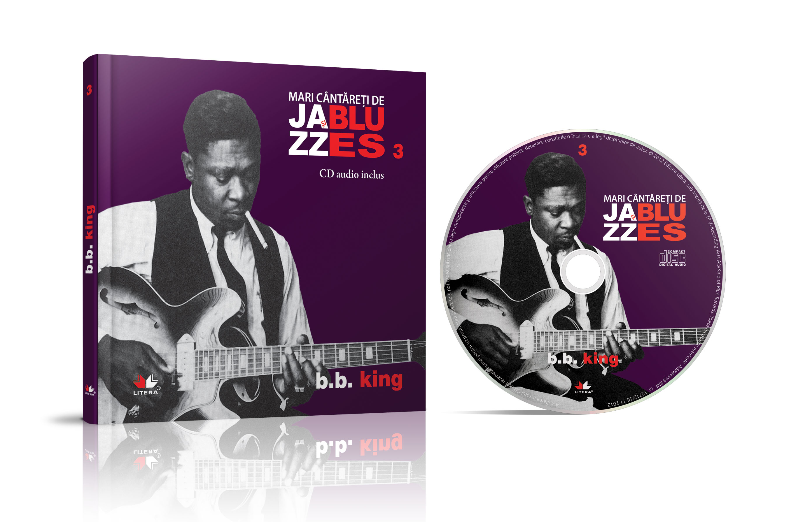 Mari cântăreți de jazz și blues. b.b. king. carte + cd audio