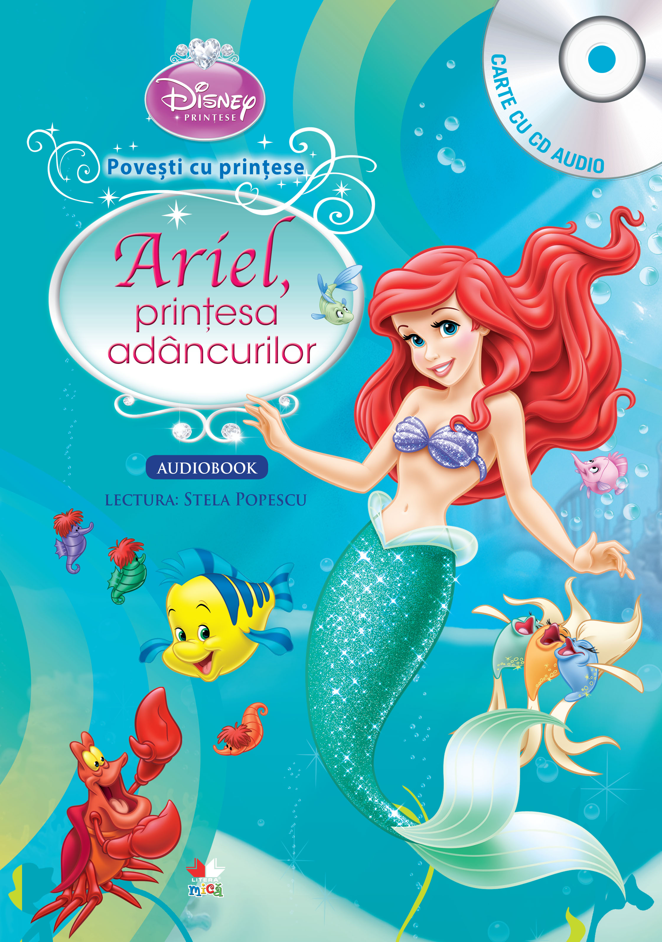 Ariel, prințesa adâncurilor (Carte + CD audio)