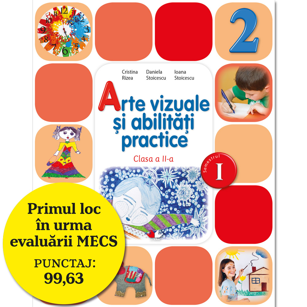 Arte vizuale şi abilităţi practice. Manual pentru clasa a II-a (semestrul I) (conţine ediţie digitală)