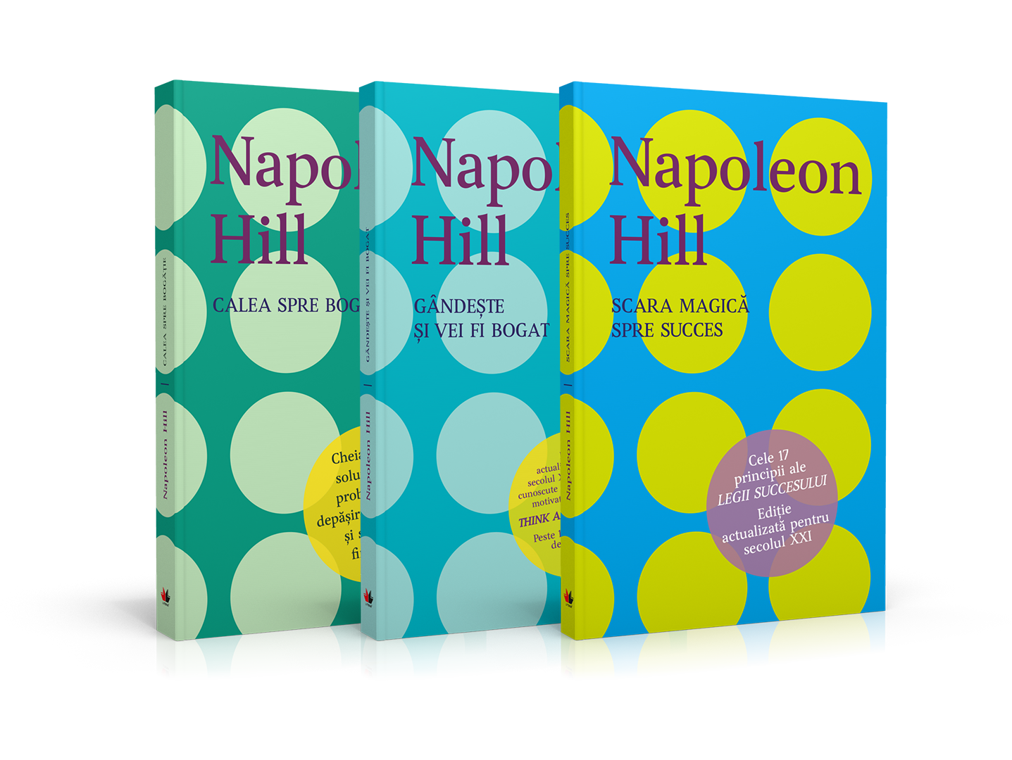 Pachet Business Napoleon Hill (3 volume)