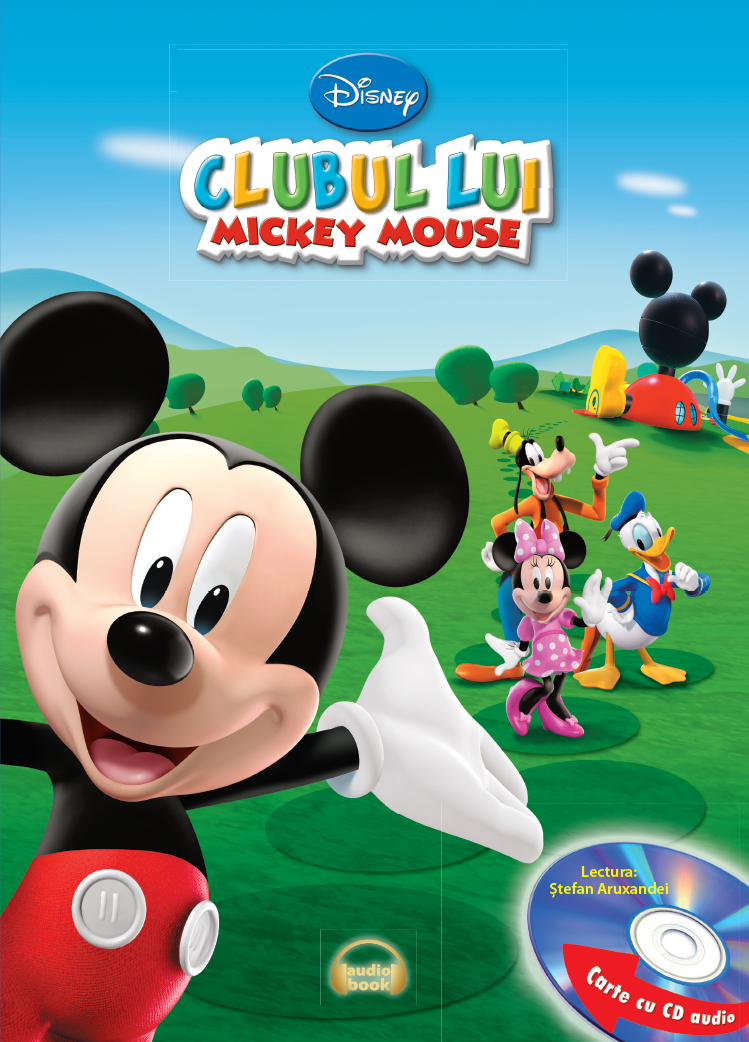 Litera Clubul lui mickey mouse (carte + cd audio)