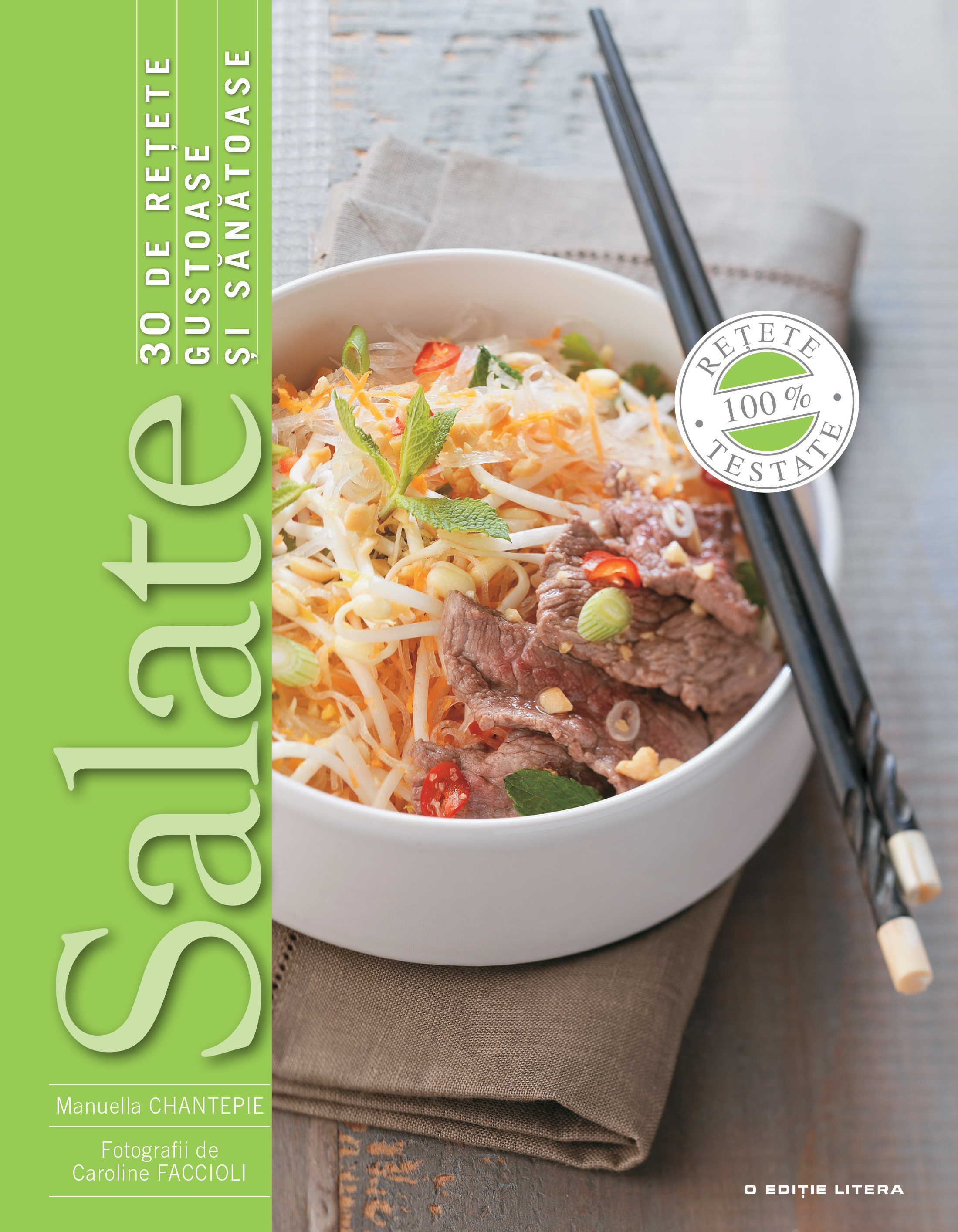 Salate. 30 de rețete gustoase și sănătoase Cărți imagine 2022