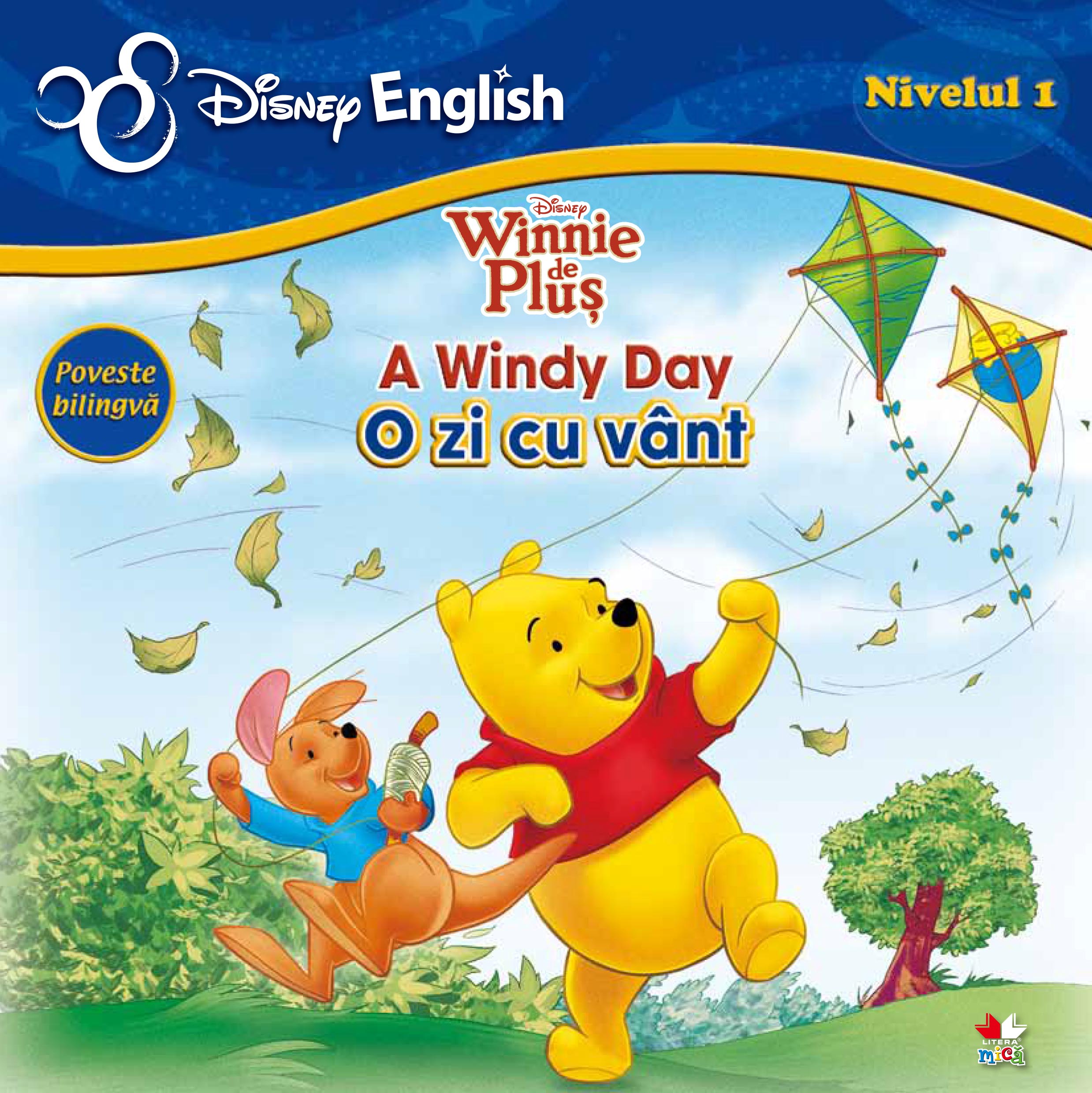Povești bilingve. winnie de pluș. a windy day/o zi cu vânt