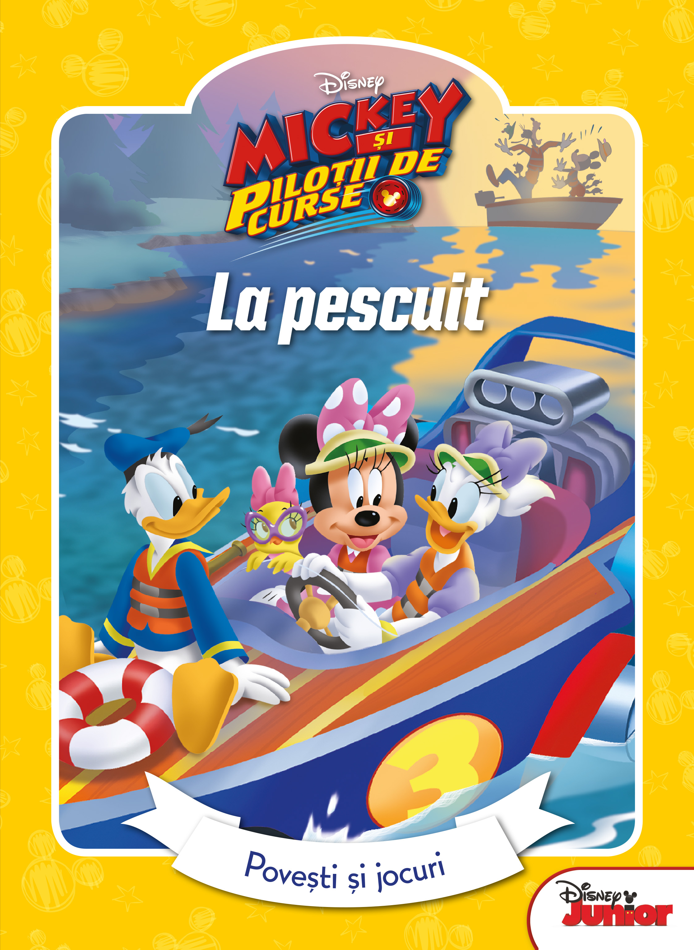 Mickey și piloții de curse. La pescuit. Povești și jocuri Cărți imagine 2022