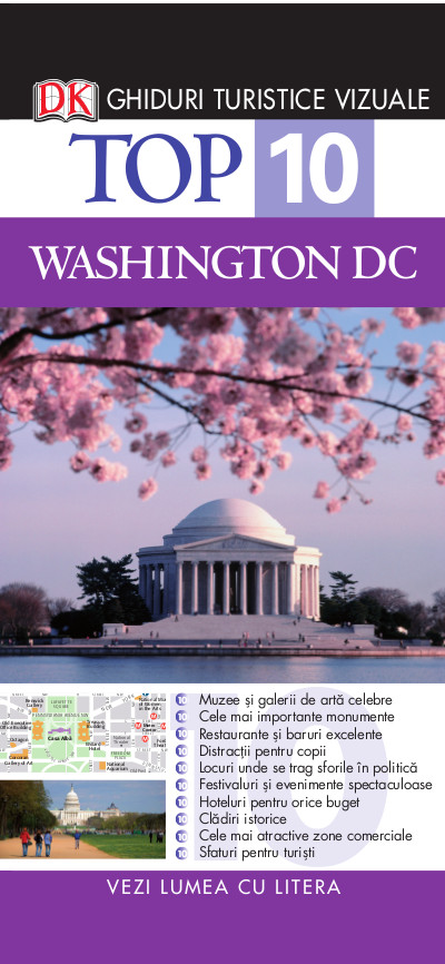 Top 10. Washington DC. Ghiduri turistice vizuale (10 imagine 2022
