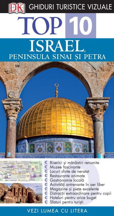Top 10. Israel, Peninsula Sinai și Petra. Ghiduri turistice vizuale (10 imagine 2022