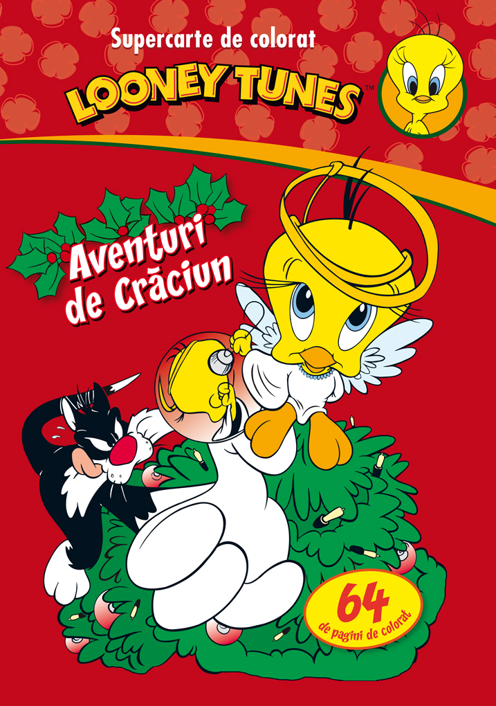 Looney tunes. aventuri de crăciun. carte de colorat + activități