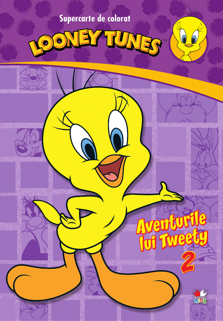Looney tunes. aventurile lui tweety (vol. 2). supercarte de colorat