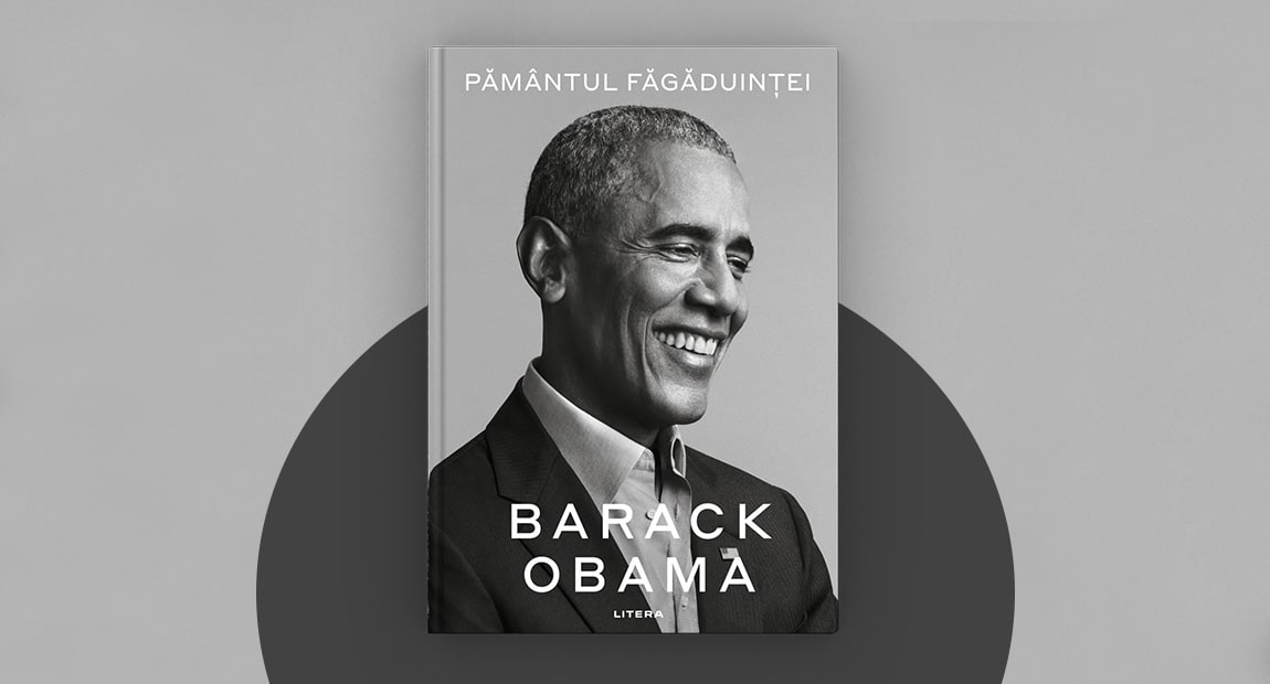 „Pământul făgăduinței”, autobiografia fostului președinte american Barack Obama, a apărut în România, la Editura Litera