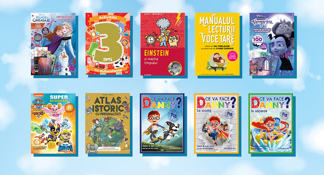 Cărți pentru copii în curs de apariție la Editura Litera