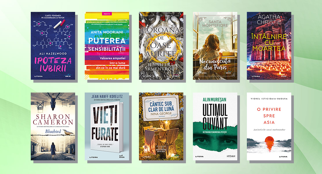 Top cele mai citite cărți Litera în luna ianuarie 2022