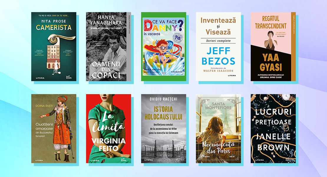 Top cele mai citite cărți Litera în luna februarie 2022
