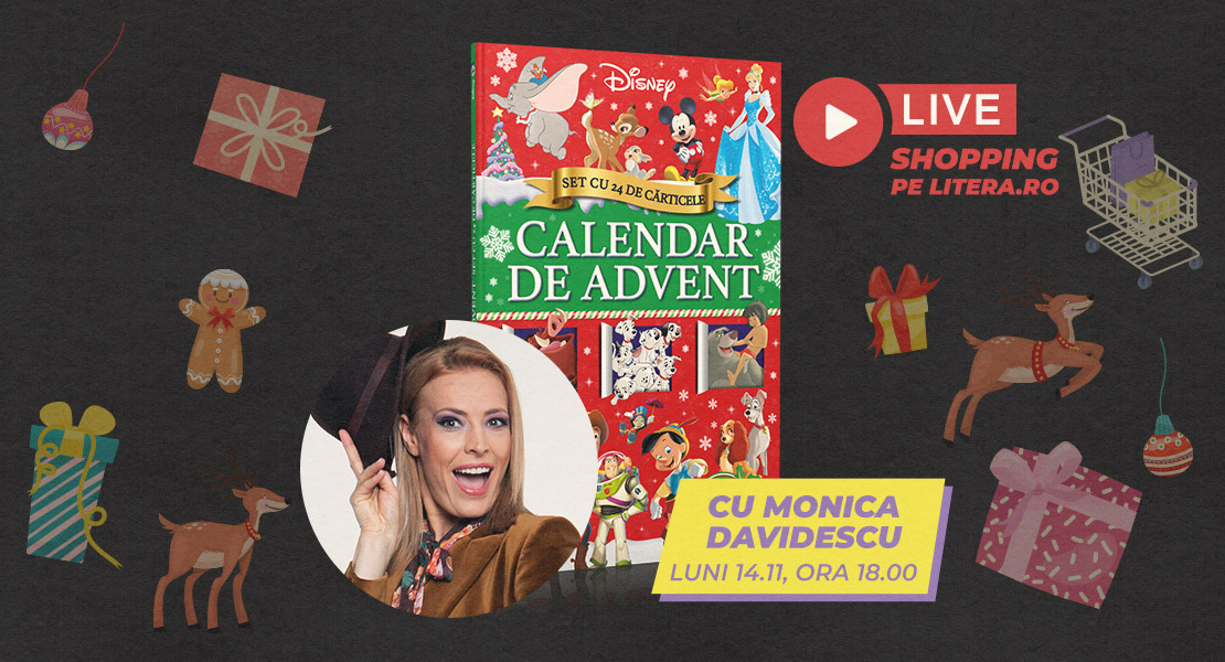 Live Shopping cu Monica Davidescu – Calendar Advent