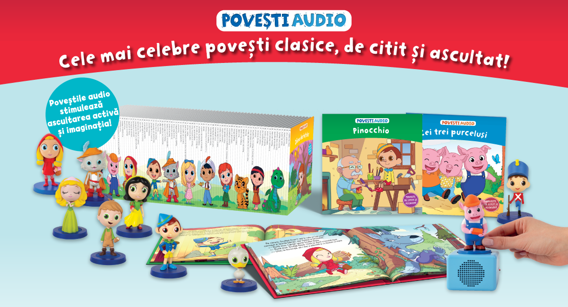 Povești clasice de citit și ascultat