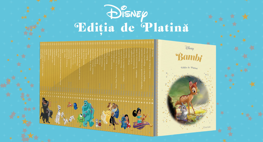 Descoperă colecția de povești Disney – Ediția de Platină